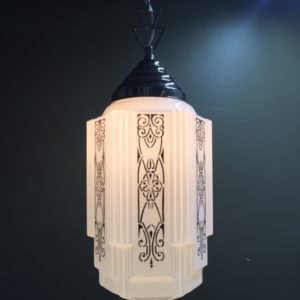 1920s Art Deco Skyscraper Pendant