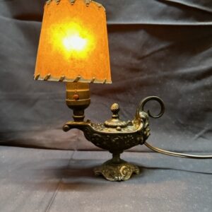 Early 1900s Aladdin Style Lamp by B&H