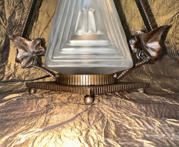 French Art Deco Table Lamp - Image 3