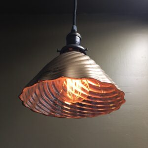 Early 1900s Mercury Glass Pendant Lights