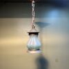 Outdoor Pendant w/ Art Glass Shade - Image 7