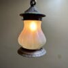 Outdoor Pendant w/ Art Glass Shade - Image 5