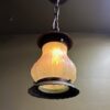 Outdoor Pendant w/ Art Glass Shade - Image 3