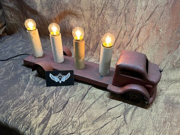Custom Pressed Steel Toy Truck Lamp