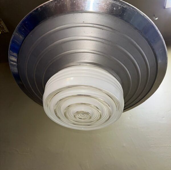 Art Deco Machine Age Pendant Light - Image 2