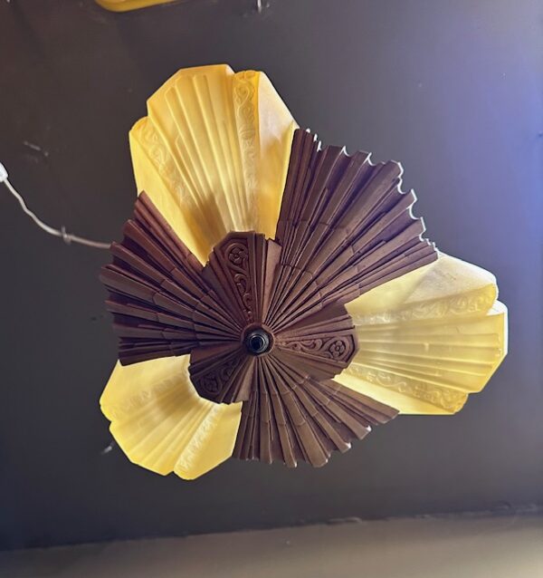 Art Deco Slip Shade Chandelier - Image 7