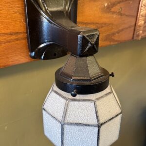 Arts & Crafts Style Cast Iron Porch Light