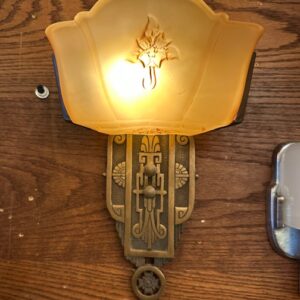 1920s Art Deco Wall Sconce (single)